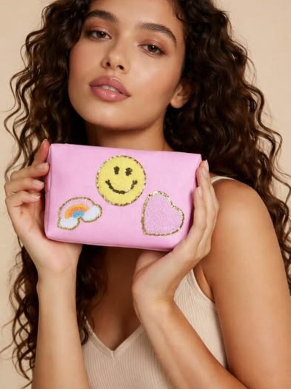 Patches Makeup Bag